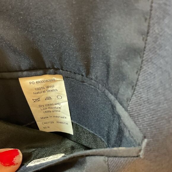 Lauren Ralph Lauren MENS Blazer 50r Navy Blue Gold Button Sportscoat Jacket - Picture 4 of 14